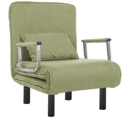 Hoppline 2 az 1-ben fotelágy, több színben-zöld (HOP1001545-7)