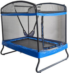 Trambulin gyerekeknek hintával és biztonsági hálóval (HOP1001769)