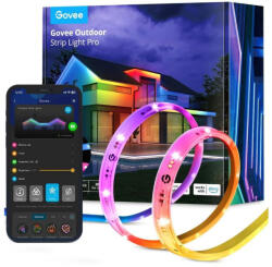 Govee Phantasy kültéri RGBIC LED szalag 10m (GOVH70A1) (GOVH70A1)