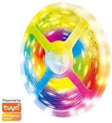 LogiLink Wi-Fi intelligens RGB-LED szalag, öntapadós, Tuya kompatibilis, 5 m (SH0129) (SH0129)