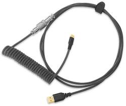 Redragon Cablu pentru tastatura Redragon Coiled Aviator USB-C negru (A115-BK-COM)