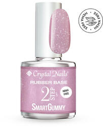 Crystal Nails Crystal Nails TPO FREE 2S SmartGummy HEMA Free Rubber base gel - Nr06 Shimmer Rose 13ml