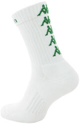 Kappa ELENO Zokni 3 Pár Fehér/zöld, 43/46