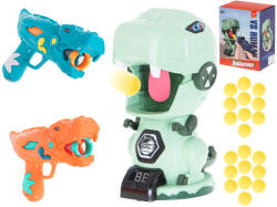 KIK Céllövészet 2 Pisztoly + 20 Golyó Dinoszaurusz