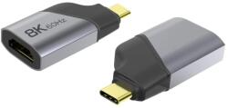 PremiumCord USB 3.0 Type C HDMI 2.1 Átalakító Szürke ku31hdmi26 (ku31hdmi26)