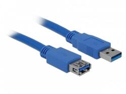Delock kábel USB 3.0 hosszabbító A-A male-female, 2m (82539) kék