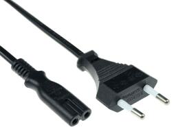 ACT Powercord Euro masculin - C7 feminin 3m Negru (AK5242)