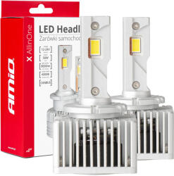 AMiO Led Autólámpák X Sorozat Allinone D1s D3s D8s 6000k Canbus Amio-03669 - fizz