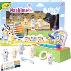 Crayola Игрови комплект Crayola Washimals: Синичко забавление в басейна (74-0257)
