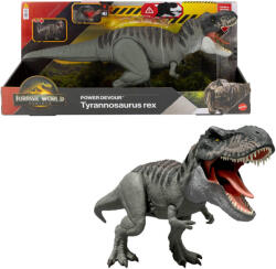 Mattel Jurassic World, T-rex, dinozaur cu functie, figurka, 53 cm Figurina