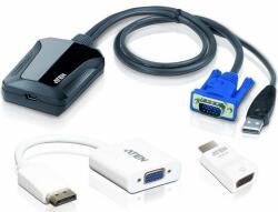 ATEN Adaptor KVM ATEN CV211CP Mini USB-B - USB-A + VGA (CV211CP-AT)