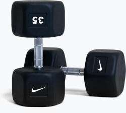 Nike Strength Ganteră cauciucată Nike Strength Hex Dumbbell 35 kg black/white