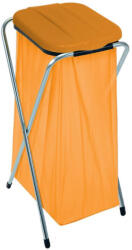 Strend Pro Szemeteszsáktartó állvány, Strend Pro Ecofix-1 Solo, egyzsákos, zsákkapacitás: 20-130 l, horganyzott keret, 36 × 42 × 78 cm, narancssárga fedél (TC2211493)