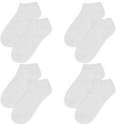 PrzydaSie. pl 4 pár unisex sportzokni készlet 9410, PrzydaSie. pl, pamut, fehér, 39-44 EU (9410)