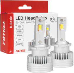 AMiO Led Izzók D-basic Sorozat D2S D2r 6000k Canbus Amio-03627 - fizz