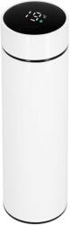 Sersimo Okos termosz bögre, rozsdamentes acél, LED kijelző, hőmérséklet kijelző, 500ml, 23cm, fehér (KI-0128)
