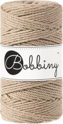 Bobbiny 3PLY Macramé Rope 3 mm 100 m Sand Șnur (TS-E015)