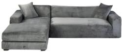  Kanapéhuzat, Elasztán, 90-140 cm, Szürke (186904983)