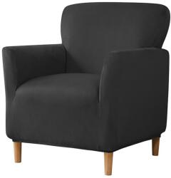 Meble OdNowa Fotelhuzat S, Meble OdNowa, velúr, fekete, méretek a táblázat szerint (convivum_5905080705621)