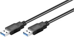 MicroConnect USB3.0 AA 3m MM kábel, fekete (USB3.0AA3B)