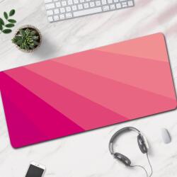VisionHub Nagy XXL egérpad, VisionHub®, varrott élek, puha felület, gumírozott csúszásgátló alap, vízálló irodai védelemhez, 900x400x4mm, rózsaszín (V-0047)