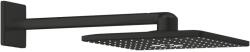GROHE Rainshower SmartActive 130 fejzuhany karral 31x31 cm négyzet fekete 264792430 (264792430)