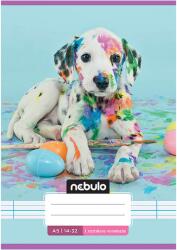 Nebulo Nebulo: Tűzött 1. osztályos vonalas füzet A5-ös 14-32 Cuki mintás - Dalmata (VO1-VM-A5-12345748) - innotechshop