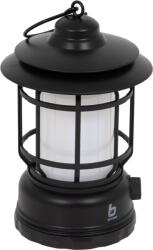 Bo-Camp Hurricane lantern Weirfield black
