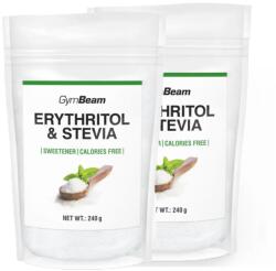GymBeam - Eritritol & Sztívia édesítőszer - 2 X 240 G
