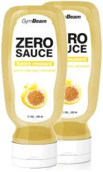 GymBeam - Zero Mézes Mustáros Szósz - 2 X 320 Ml