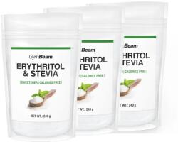 GymBeam - Eritritol & Sztívia édesítőszer - 3 X 240 G