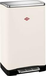 Wesco Big Double Boy 2 x 18 literes pedálos fém szemetes - Matt homok (112754)