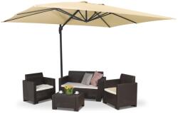 Garden Point Siena 3x4m Garden Point bézs kerti napernyő (GAP475)