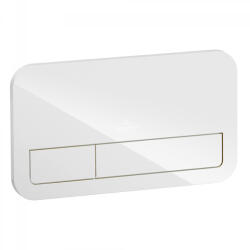 Villeroy&Boch Clapeta WC Villeroy Boch ViConnect, dubla, 269 x 161 mm, sticla, lucios, alb, 922400RE (922400RE)
