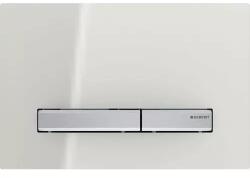Geberit Clapeta actionare WC Geberit Sigma 50 115.788. JL. 2, dubla spalare, orizontala, 246 x 164 mm, metal lucios, bej crom (115.788.JL.2)
