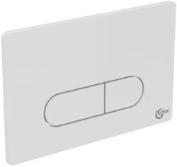 Ideal Standard Placa de actionare WC Ideal Standard Oleas P1 R0116AC, dubla spalare, orizontala, 234 x 154 mm, ABS, alb (R0116AC)
