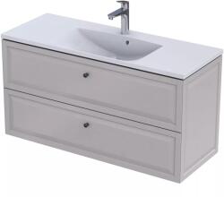 Oristo Dulap pentru lavoar Oristo Montebianco, 120 x 46 x 60 cm, sertar, mat, bej, 47-SD2S-120-10 (47-SD2S-120-10)