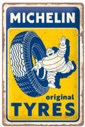 Michelin fém tábla - 20x30cm