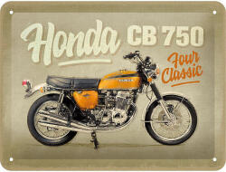 Honda CB 750 fém tábla - 15x20cm