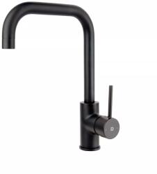 FDesign Baterie bucatarie Fdesign Avanza, inalta, tip U, mat, negru, FD1-A07-4-22 (FD1-A07-4-22)