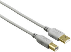 Hama 00200903 USB kábel USB 2.0 1, 5 M USB A USB B 0, 48 Gbit/s Szürke (00200903)