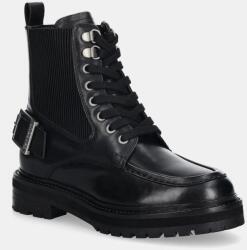 Barbour bőr csizma Leonie - fekete Női 39