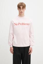 No Problemo pamut hosszúujjú LS Tee - rózsaszín XS