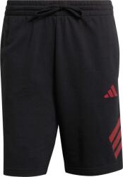 adidas M FT 3 STRIPES SHORTS Negru, Roșu L (KS3001)
