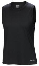 Arcteryx Kragg SL Cotton Tank Blurred Bird Women Maiou Black / Arctic Silk L