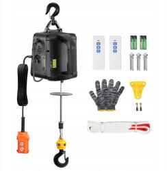  3 az 1-ben hordozható elektromos emelőcsörlő 499 kg vezetékes/vezeték nélküli távirányítóval (BXSDDHL1100BE27PCV2)