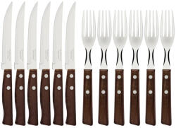 Tramontina TRADICIONAL Steak-/Pizza evőeszközkészlet, 12 részes (22299)