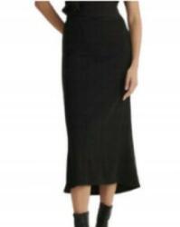 Reserved Varrott Szoknya Fekete Kötött Midaxi Trapéz Reserved Xs