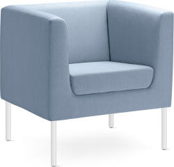 LD SEATING Quadra design karosszék, QU-K1-N0, fehér alapon