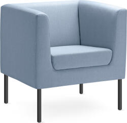 LD SEATING Quadra design karosszék, QU-K1-N1, fekete alapon